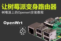 树莓派4B 安装 OpenWrt 稳定固件教程