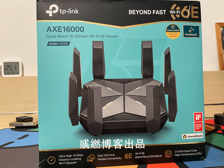 TP-Link Archer AXE300 普联路由器开箱介绍