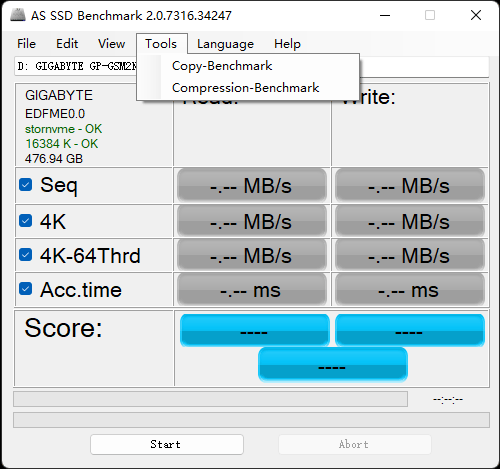 AS-SSD-Benchmark-复制压缩测试