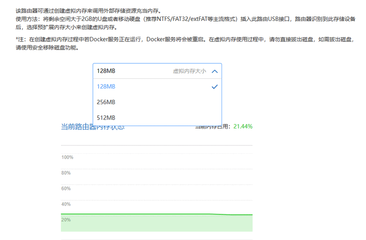 小米万兆路由虚拟内存